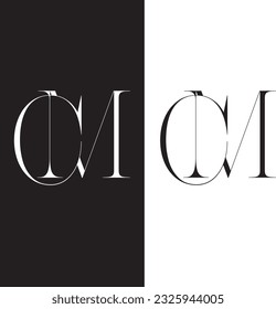 CM letter logo is the best letter logo