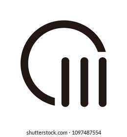 cm letter vector logo