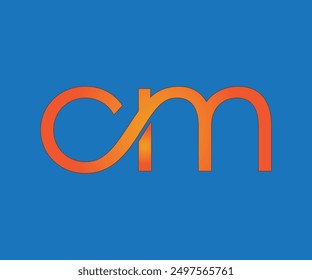 CM-Kreis-Logo - minimales Logo - Runde CM-Ausführung