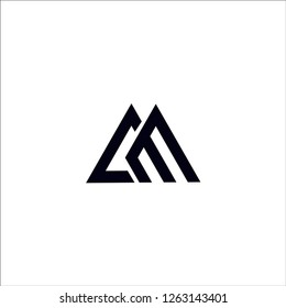 CM Logo Design Modern