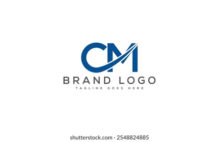 CM logo design vector template design for brand