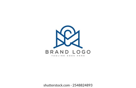 CM logo design vector template design for brand