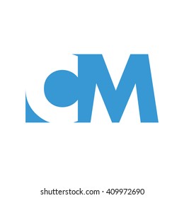 CM Logo | Vector Graphic Branding Letter Element | jpg, eps, path, web, app, art, ai | White Background