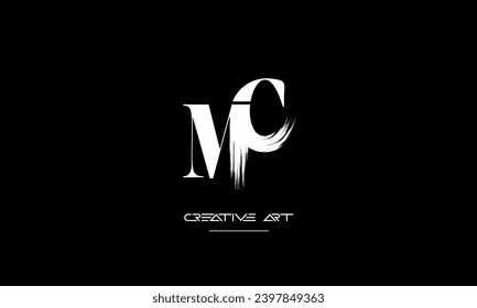 CM, MC, C, M abstrakte Buchstaben Logo-Monogramm