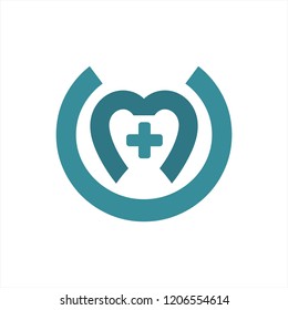 cm, mu, mc initials health care company logo 