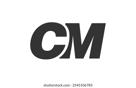 CM Techno Editable Font Logo For Corporate Branding. Bold, Futuristic Design With Unique Typographic Ideas. Minimal Custom Type And Dynamic Letter Variations For Promotion, Printing, And Book Titles