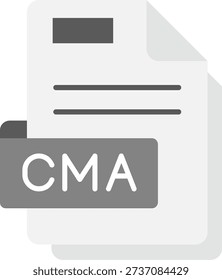 Cma Line vector Icon Design
