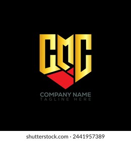 CMC letter logo abstract design. CMC unique design. CMC.
