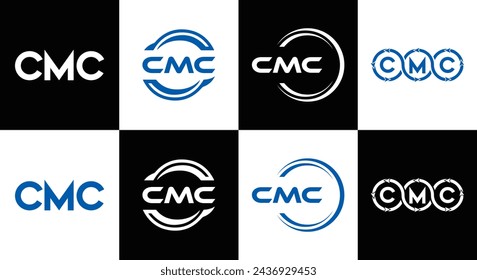 CMC logo. C M C design. White CMC letter. CMC, C M C letter logo design. Initial letter CMC linked circle uppercase monogram logo. design. top logo, Most Recent, Featured,