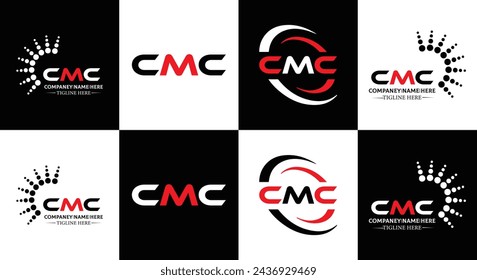 CMC logo. C M C design. White CMC letter. CMC, C M C letter logo design. Initial letter CMC linked circle uppercase monogram logo. design. top logo, Most Recent, Featured,