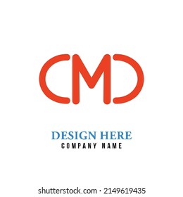 CMD lettering logo is simple, easy to understand and authoritative