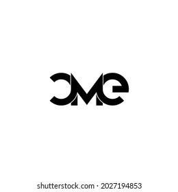 Cme Initial Letter Monogram Logo Design