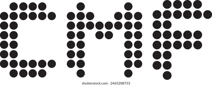 Logo de CMF Dot, ícono, símbolo, archivo de Vector