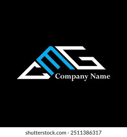 Diseño del logotipo de CMG, logotipo simple y moderno de CMG. Diseño de alfabeto de lujo CMG  