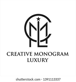 CML letter logo business inspiration