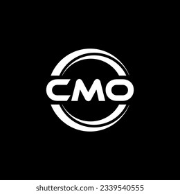 CMO Logo Design, Inspiration for a Unique Identity. Modern Elegance and Creative Design. Watermark Your Success with the Striking this Logo.