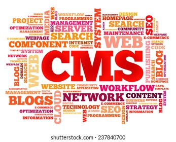 Cms And Word Cloud Or Web Or Computing Images Stock Photos Vectors Shutterstock