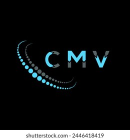 CMV-Buchstabe Logo abstraktes Design. CMV einzigartiges Design. CMV.
