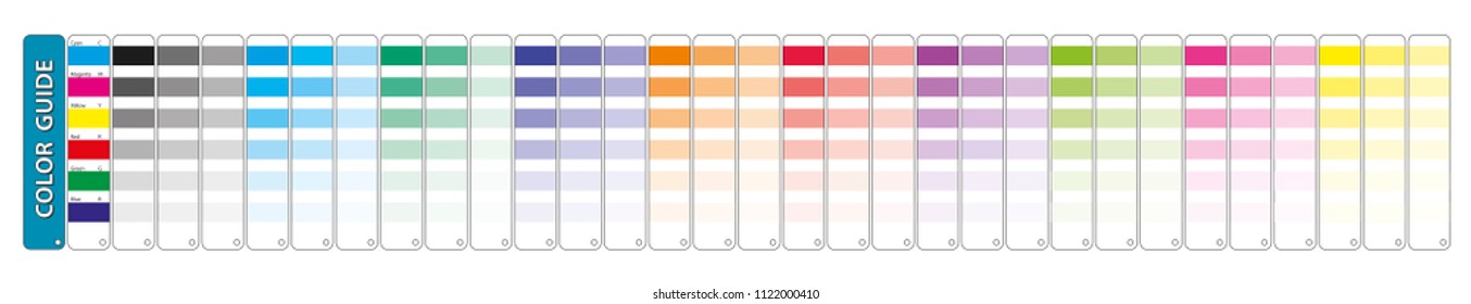 Color Gradation Chart