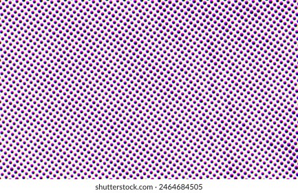 CMYK Color Halftone Dots Abstract Pattern Retro Pop Art 80s Comic Print Close Up Wallpaper Texture