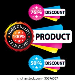 CMYK discount banners for your business artwork
