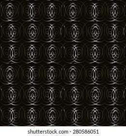 CMYK. Monochrome. Background, pattern, seamless. This is the background of overlapping spirals. Where spiral overlap, a decorative pattern formed.