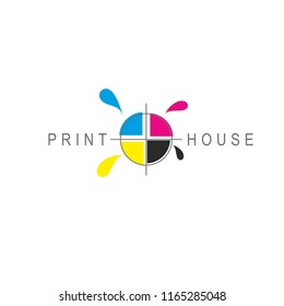 CMYK. Printing, Print house