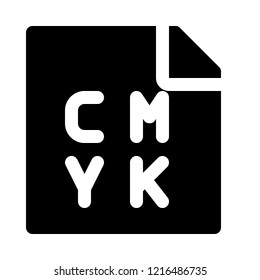 CMYK processed file