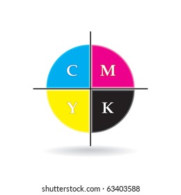 cmyk target icon