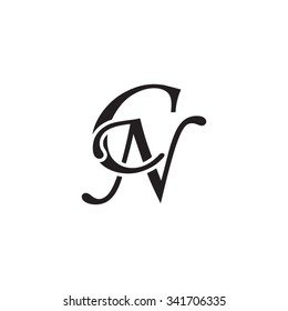 CN initial monogram logo
