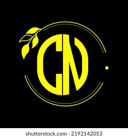 CN, CN letter Logo, logo design 