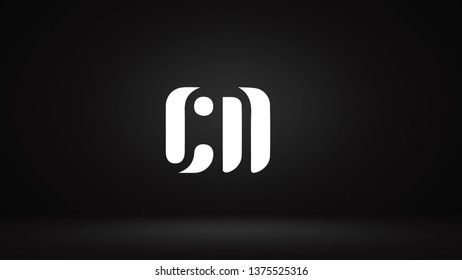 CN Logo Letter Design Vector Illustration Template