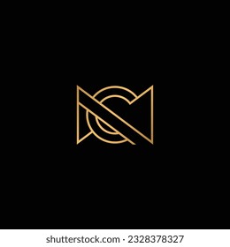 Monograma CN - Un diseño monográfico elegante y contemporáneo que incorpora sofisticación y creatividad. El Monograma CN es una opción ideal para empresas y personas que buscan un aspecto visual sorprendente 