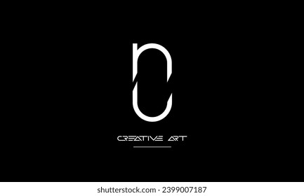 CN, NC, C, N abstract letters logo monogram