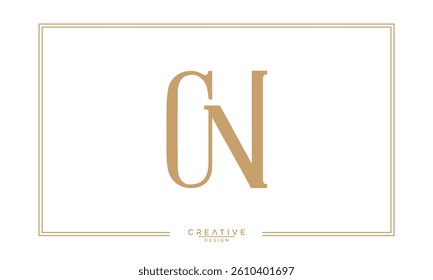 CN, NC,C , N, Abstract Letters Logo Monogram