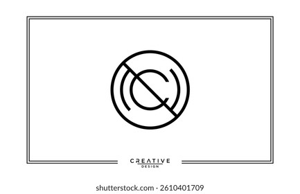CN, NC,C , N, Abstract Letters Logo Monogram