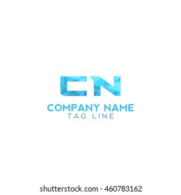 cn polygonal logo