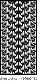 Cnc Cutting Sea Shell Motif