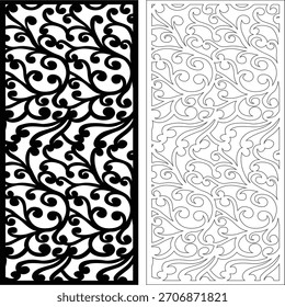 Panel decorativo CNC cortado por láser 