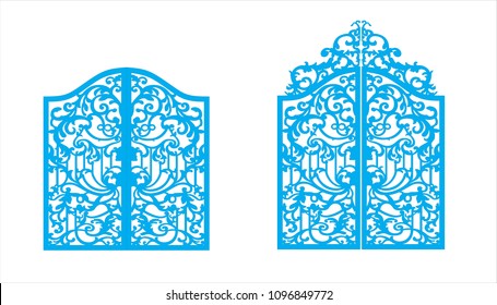 CNC GATE FLORAL