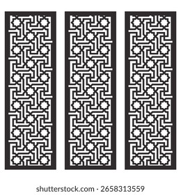 CNC Jali corte e laser padrões de corte - tradicionais grelhas, portões, tetos e painéis interiores