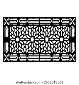 CNC Jali Schneid- und Laserschneidmuster - Traditionelle Grills, Tore, Decken und Innenverkleidungen