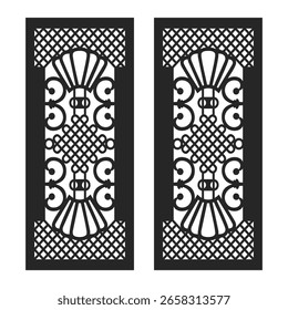 CNC Jali corte e laser padrões de corte - tradicionais grelhas, portões, tetos e painéis interiores