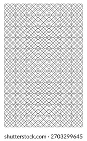 Patrón de diseño de corte láser de puerta de cárcel CNC