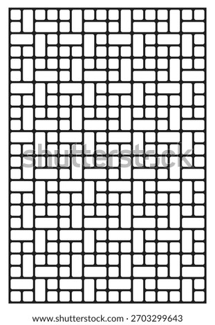 CNC jali door laser cutting design pattern