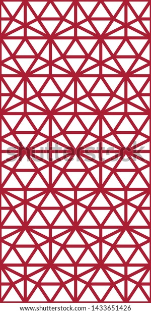 Cnc Jali Pattern Geometrical Pattern Stock Vector (Royalty Free ...