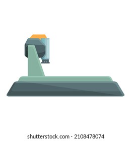 Cnc mill icon cartoon vector. Machine equipment. Industry factory