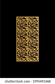 CNC Vector Cutting Patterns for CNC Laser, Router, Plasma, Waterjet, Plotter. Used for 4x8 Sheets MDF, METAL, PVC, Plywood, ACP, Acrylic, Marble. Glass Etching For Architects, Interior Designer