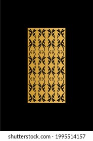 CNC Vector Cutting Patterns for CNC Laser, Router, Plasma, Waterjet, Plotter. Used for 4x8 Sheets MDF, METAL, JAALI, PVC, Plywood, ACP, Acrylic, Marble. Glass Etching For Architects, Interior Designer