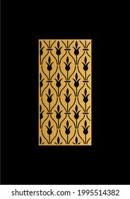 CNC Vector Cutting Patterns for CNC Laser, Router, Plasma, Waterjet, Plotter. Used for 4x8 Sheets MDF, METAL, JAALI, PVC, Plywood, ACP, Acrylic, Marble. Glass Etching For Architects, Interior Designer